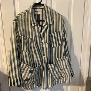 Magnolia Pearl distressed jacket